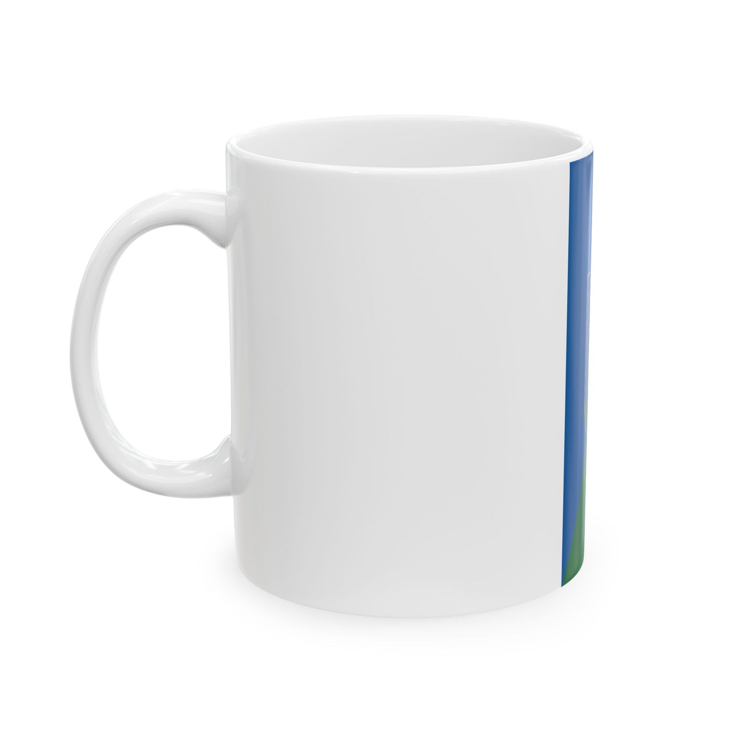 Flag of Fot vertical (Hungary) White Coffee Mug-Go Mug Yourself