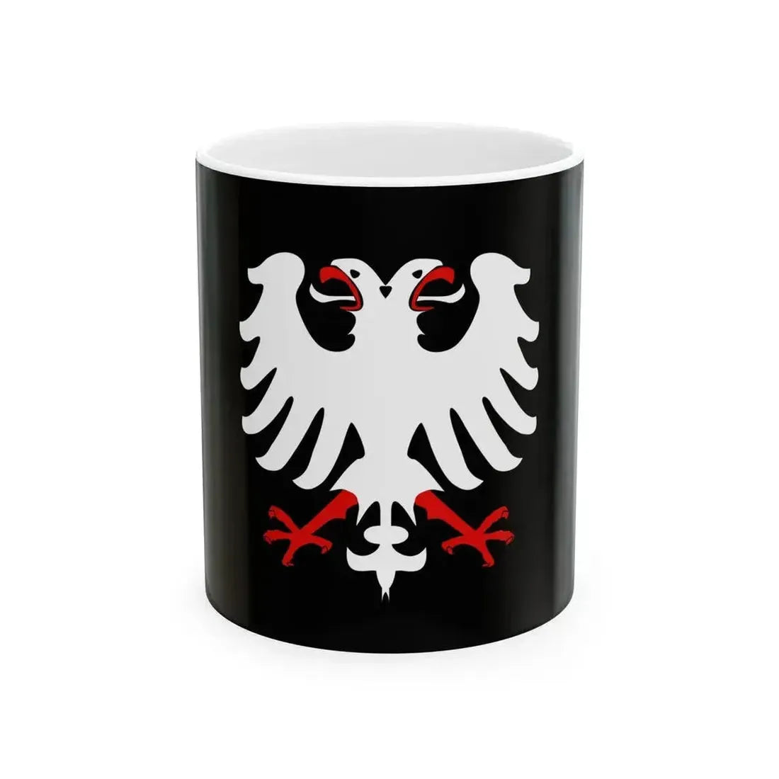 Flag of Fouesnant France (France) White Coffee Mug 11oz - Go Mug Yourself