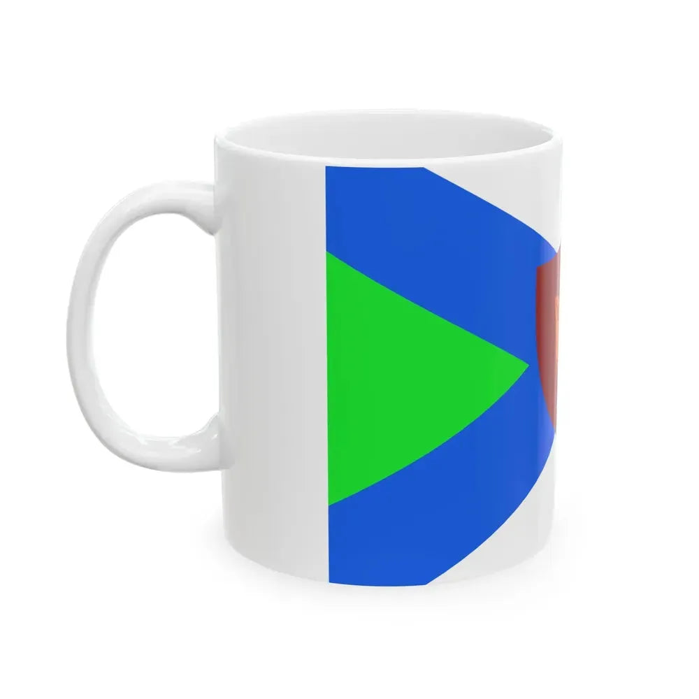 Flag of Fox River Grove Illinois (United States) White Coffee Mug - Go Mug Yourself