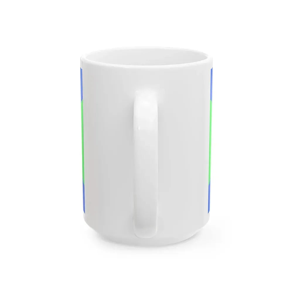 Flag of Fox River Grove Illinois (United States) White Coffee Mug - Go Mug Yourself