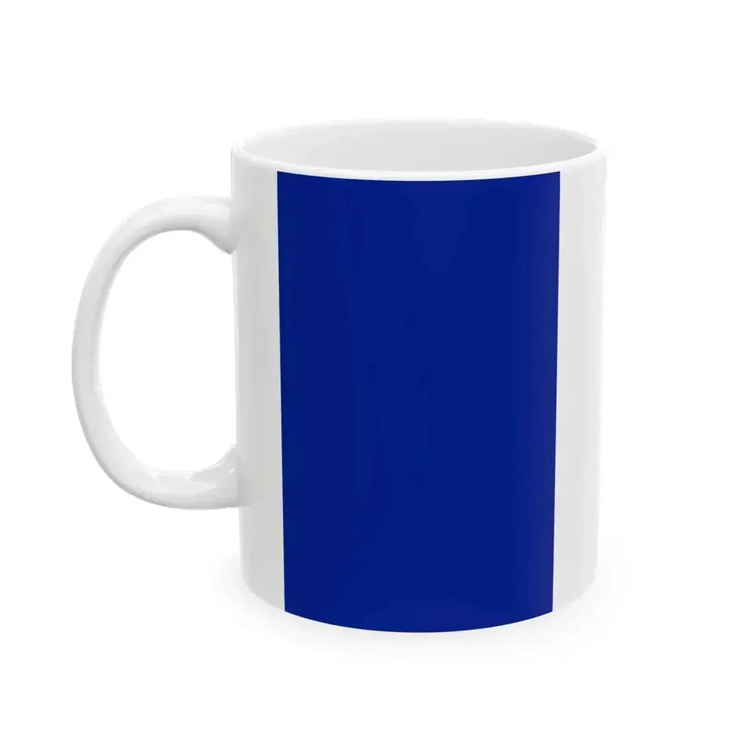 Flag of France 2-1 (France) White Coffee Mug - Go Mug Yourself