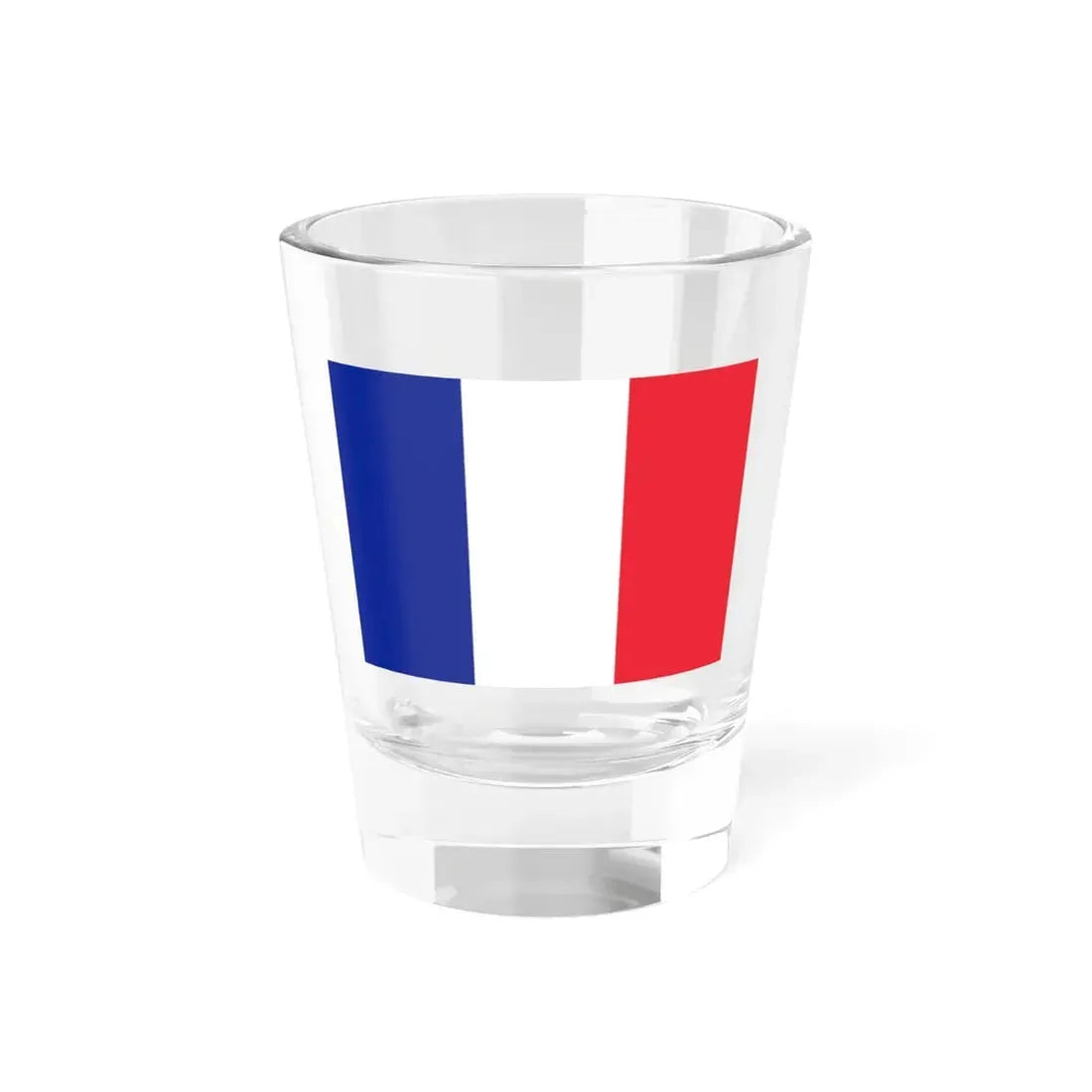 Flag of France 7x10 (France) Shot Glass 1.5oz 1.5oz - Go Mug Yourself