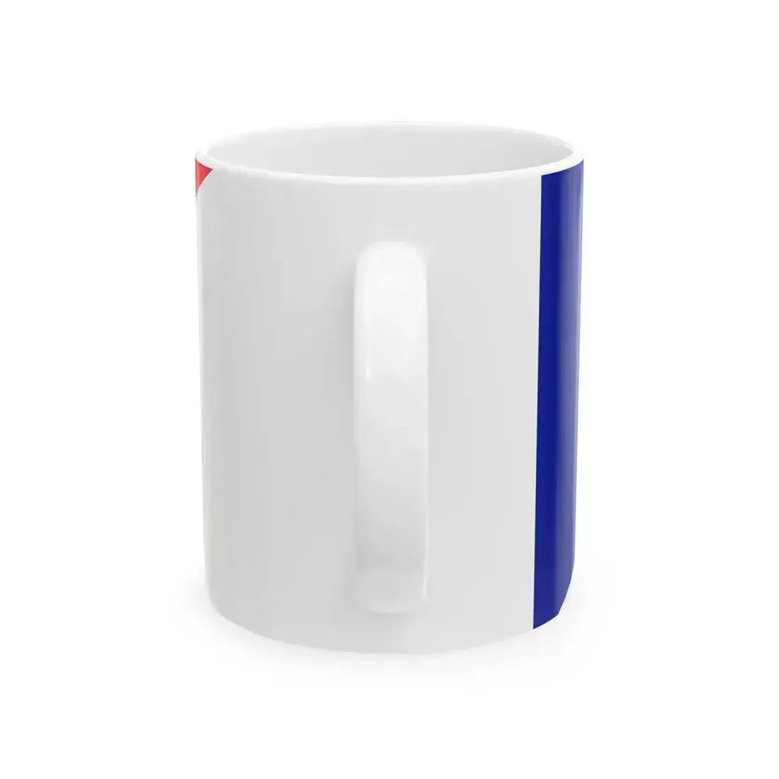 Flag of France and Japan (France) White Coffee Mug - Go Mug Yourself