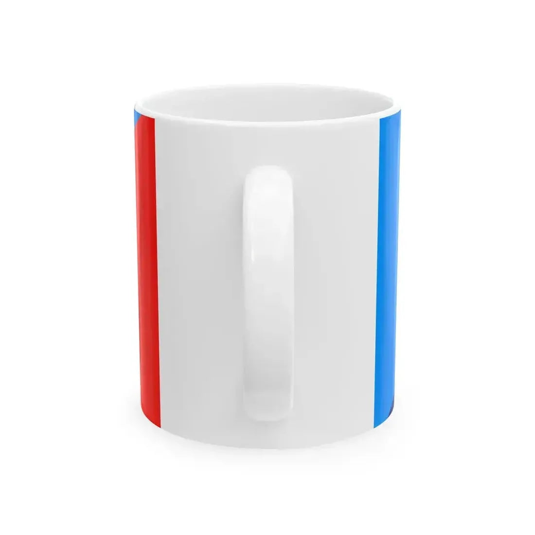 Flag of France and Palau (France) White Coffee Mug - Go Mug Yourself
