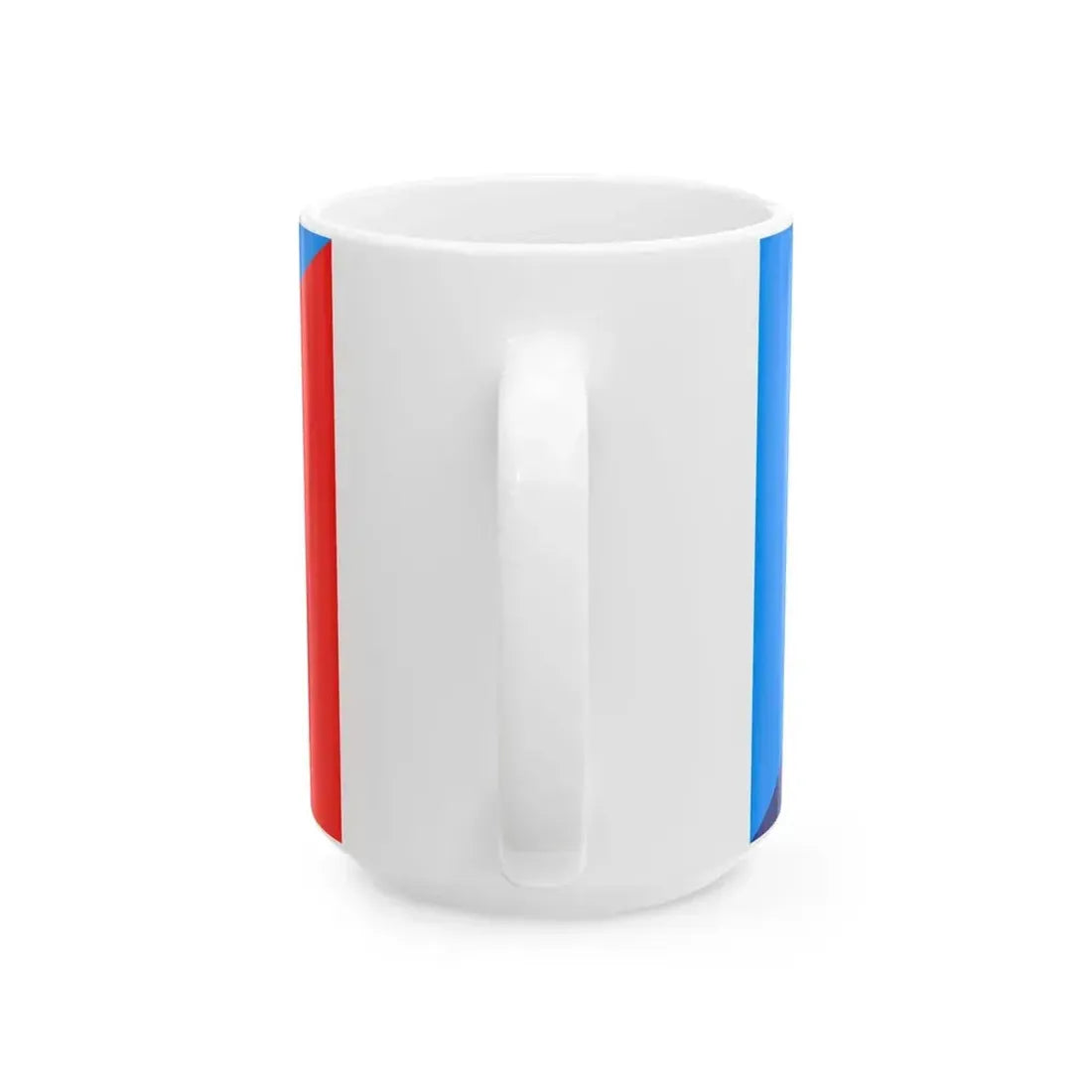 Flag of France and Palau (France) White Coffee Mug - Go Mug Yourself