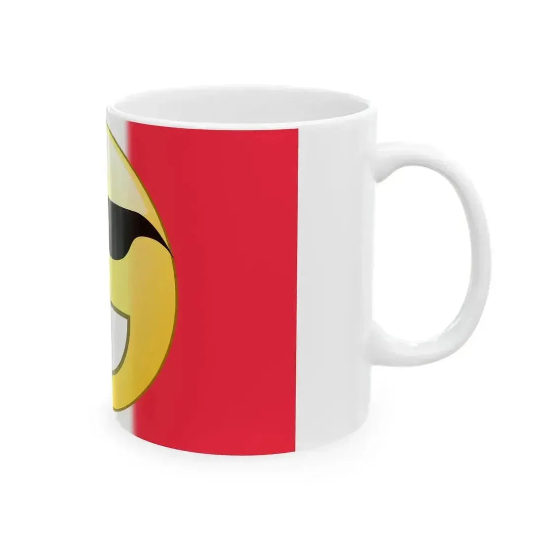 Flag of France bling-bling (France) White Coffee Mug - Go Mug Yourself