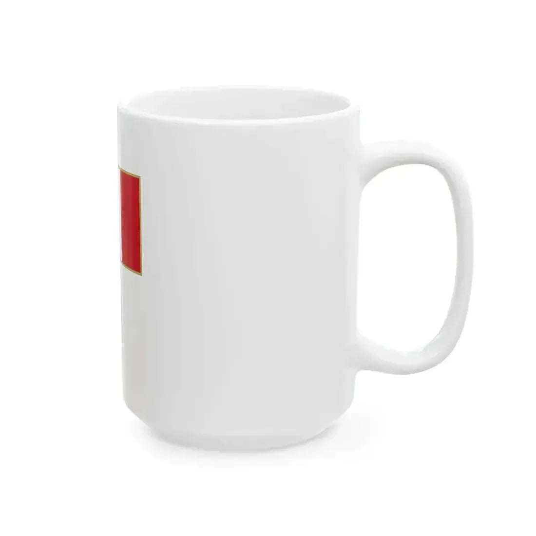 Flag of France Complete (France) White Coffee Mug - Go Mug Yourself