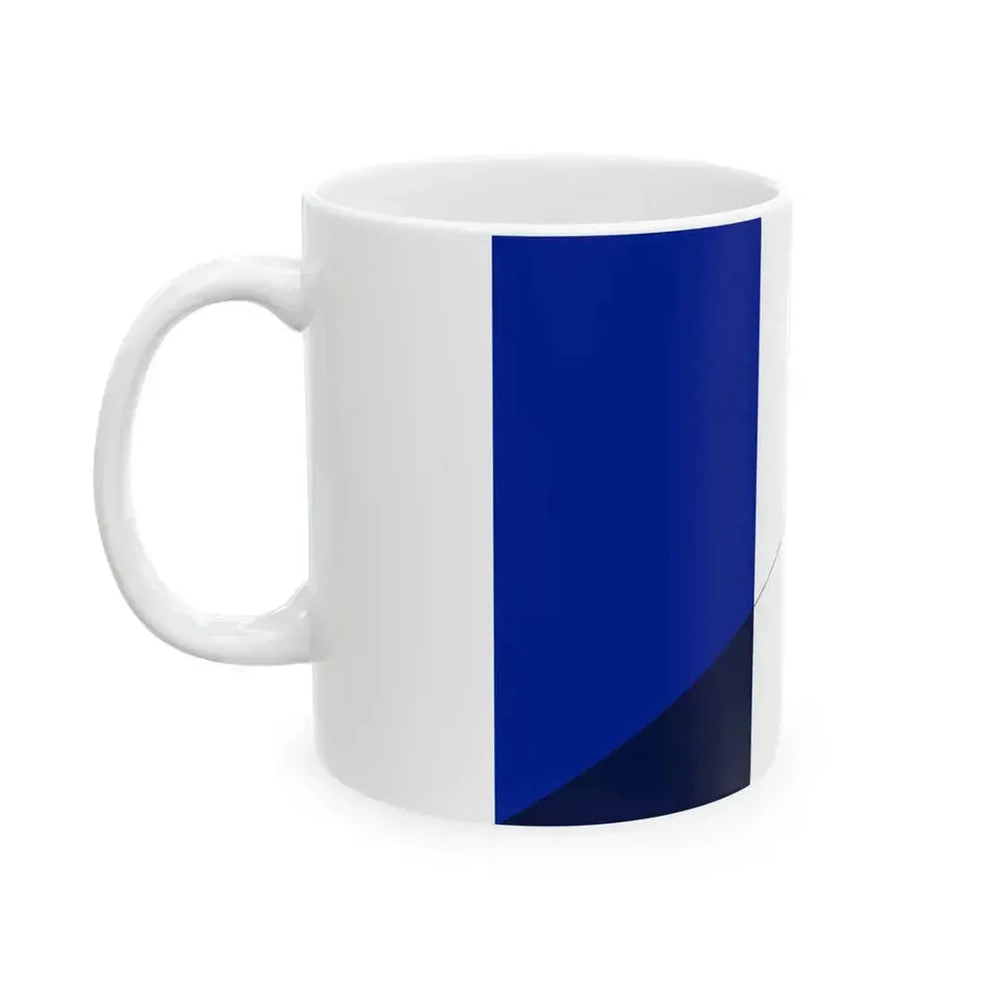 Flag of France shade comparison (France) White Coffee Mug - Go Mug Yourself