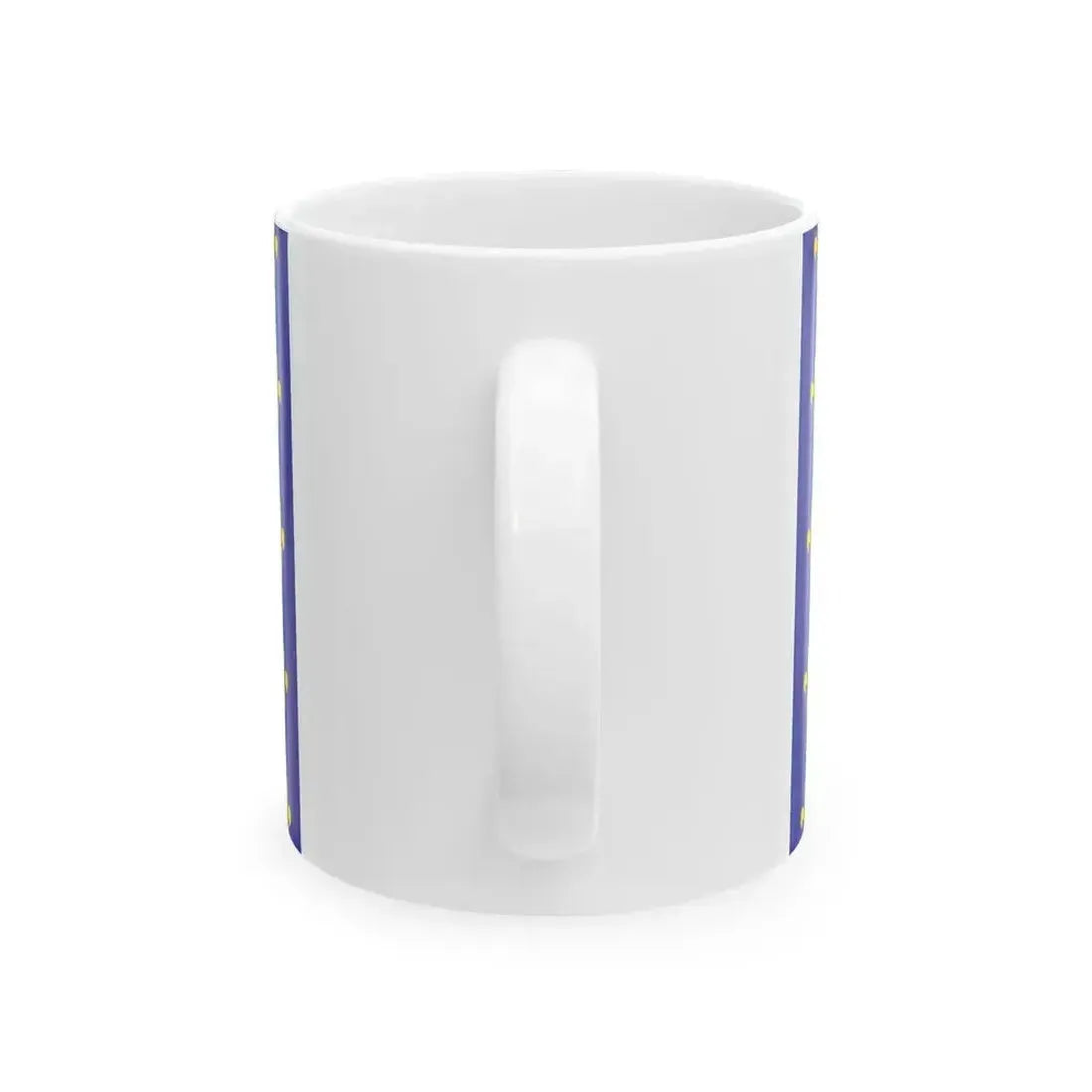 Flag of France XII-XIII type 2 (France) White Coffee Mug - Go Mug Yourself