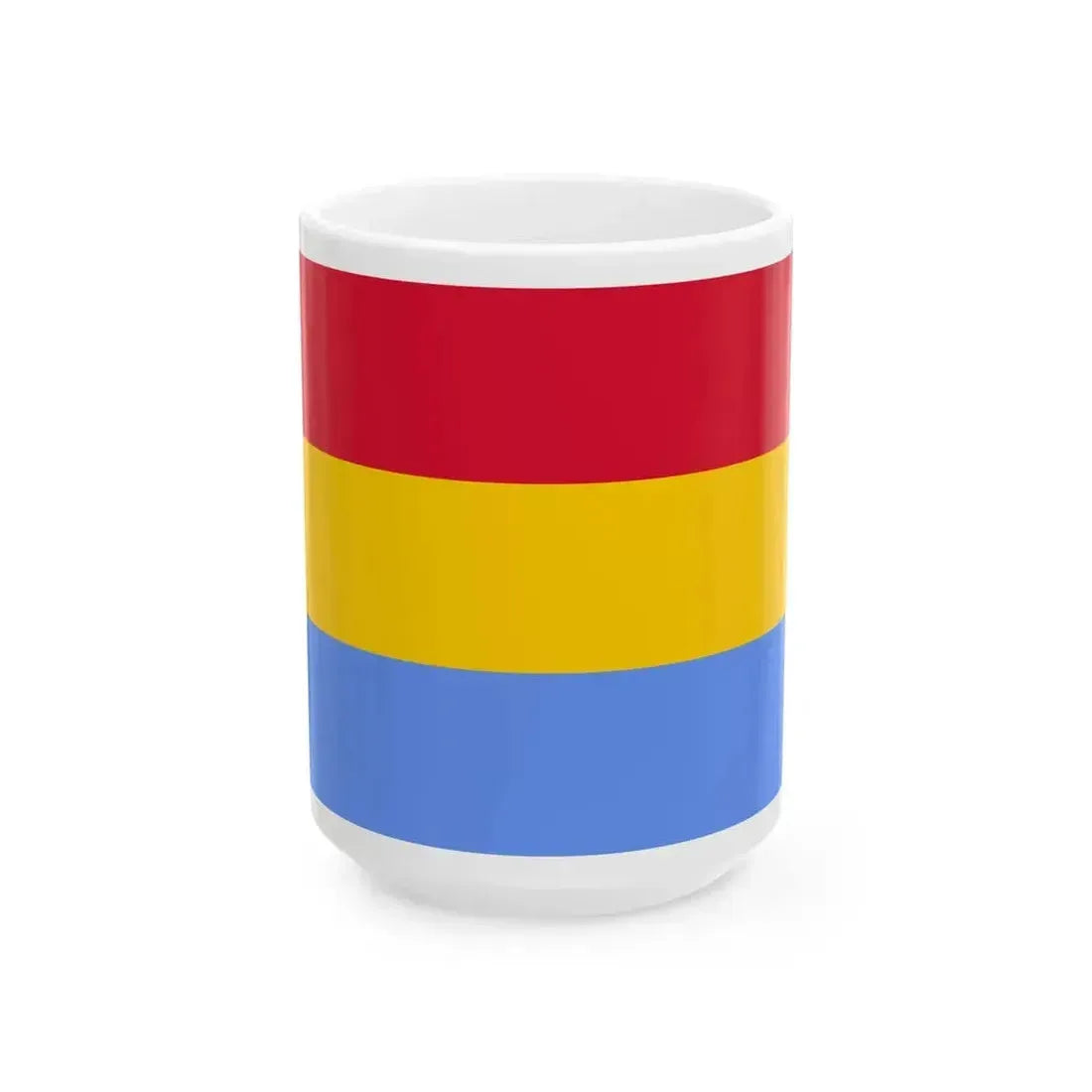 Flag of Francisco de Miranda 1801 (Colombia) White Coffee Mug 15oz - Go Mug Yourself