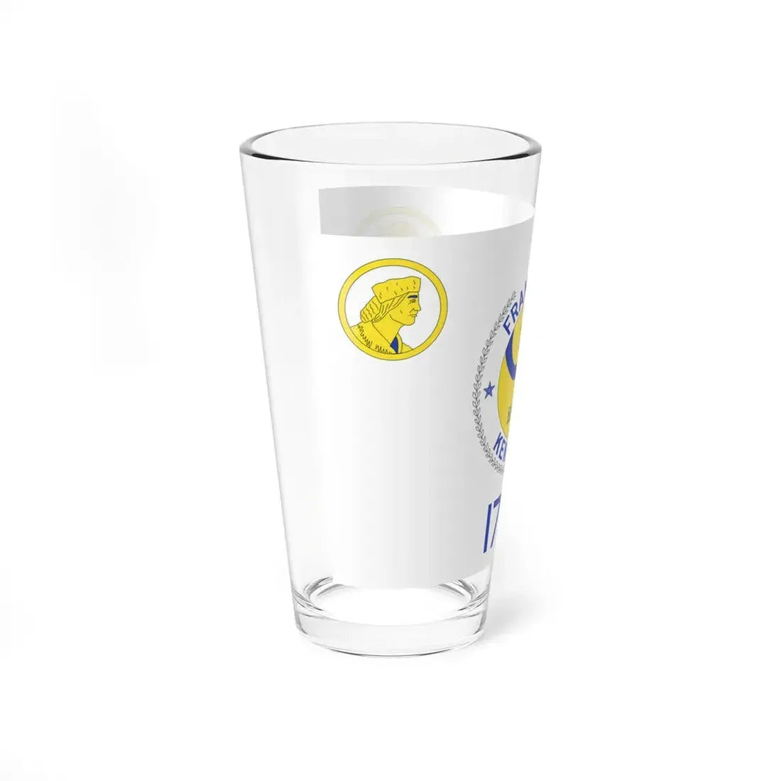 Flag of Frankfort Kentucky 1959-2024 (United States) Pint Glass 16oz - Go Mug Yourself