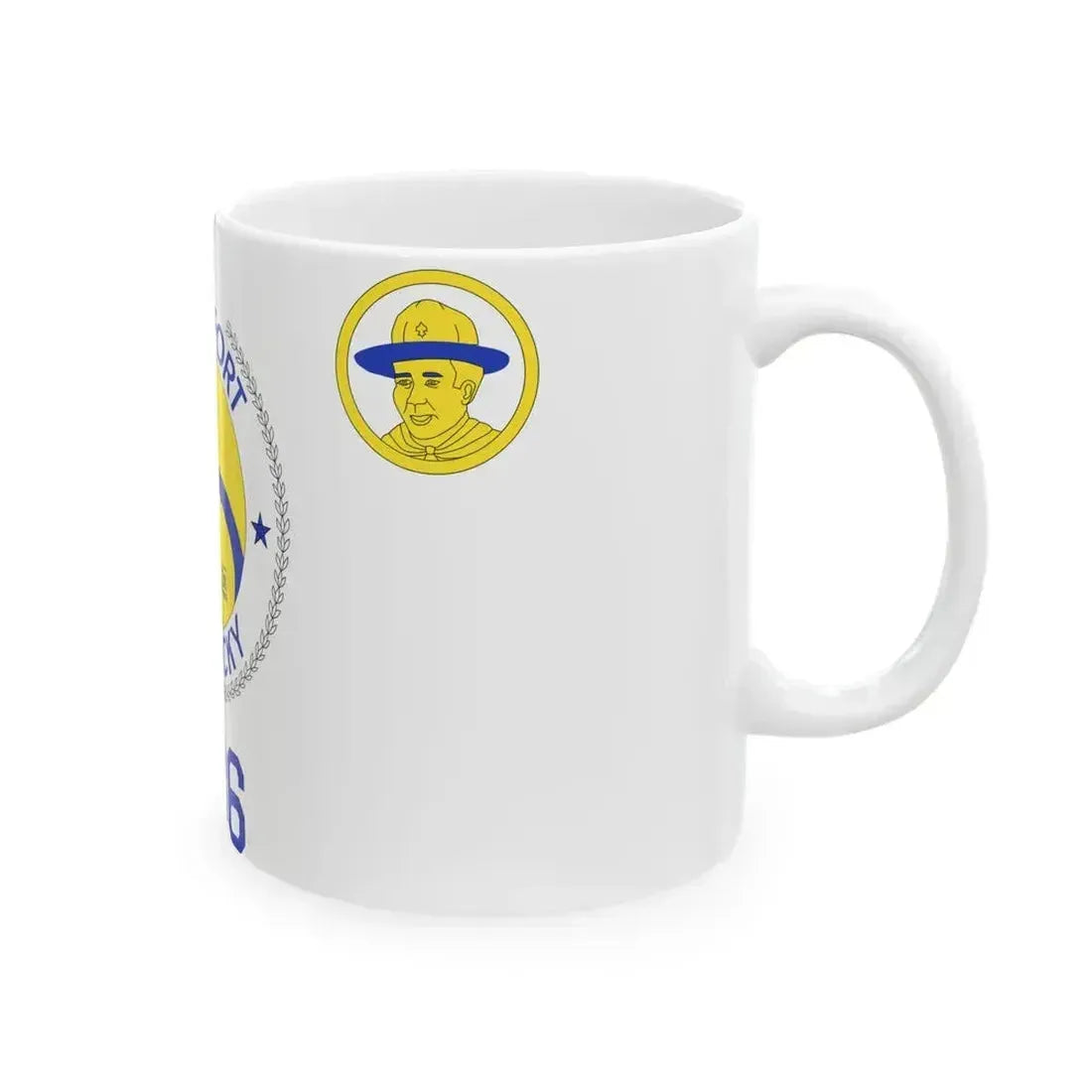 Flag of Frankfort Kentucky 1959-2024 (United States) White Coffee Mug - Go Mug Yourself