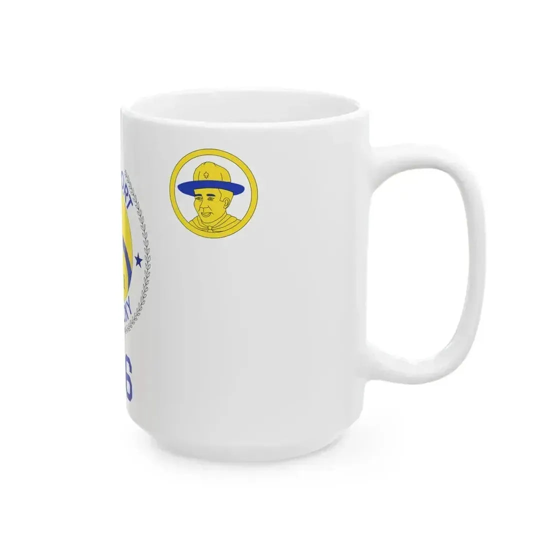 Flag of Frankfort Kentucky 1959-2024 (United States) White Coffee Mug - Go Mug Yourself