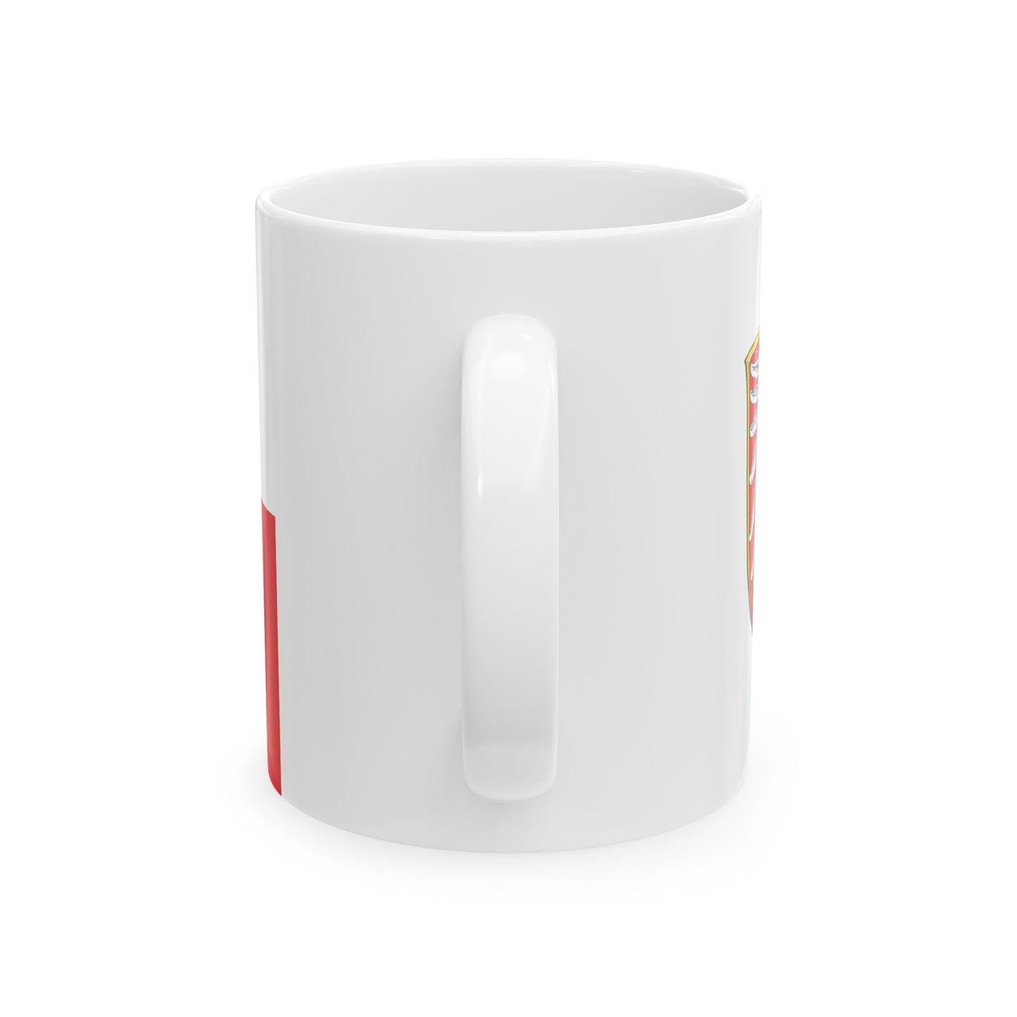 Flag of Frankfurt am Main (Germany) White Coffee Mug-Go Mug Yourself