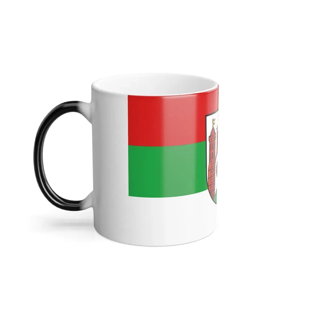 Flag of Frankfurt an der Oder Germany - Color Changing Coffee Mug - Go Mug Yourself