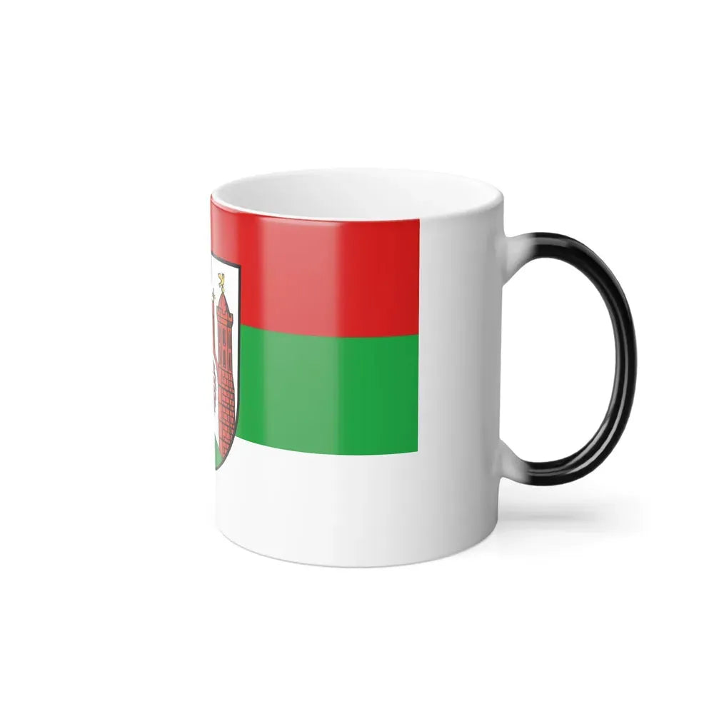 Flag of Frankfurt an der Oder Germany - Color Changing Coffee Mug - Go Mug Yourself