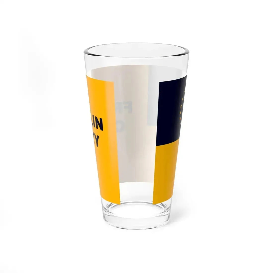 Flag of Franklin County Kentucky (United States) Pint Glass 16oz - Go Mug Yourself