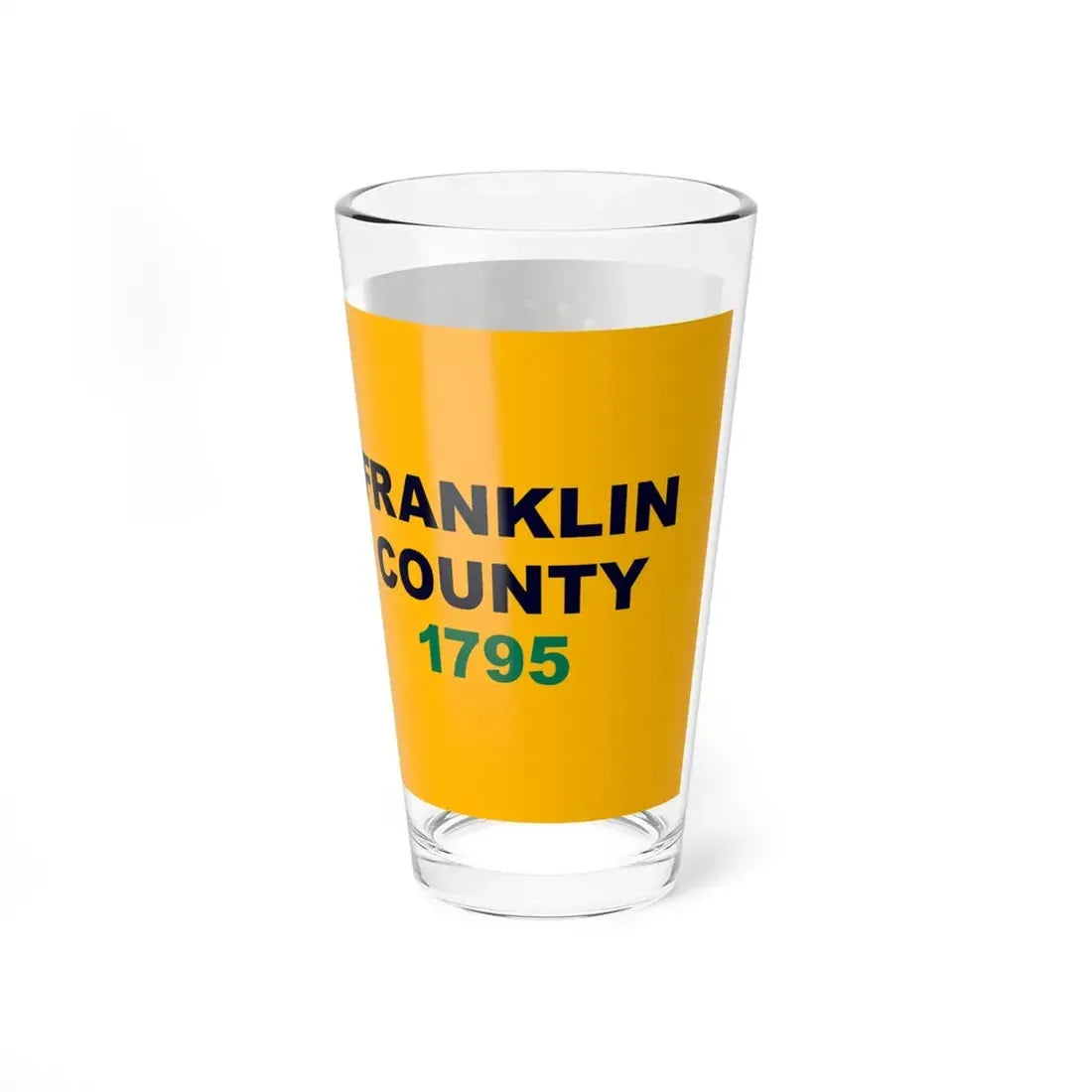 Flag of Franklin County Kentucky (United States) Pint Glass 16oz - Go Mug Yourself