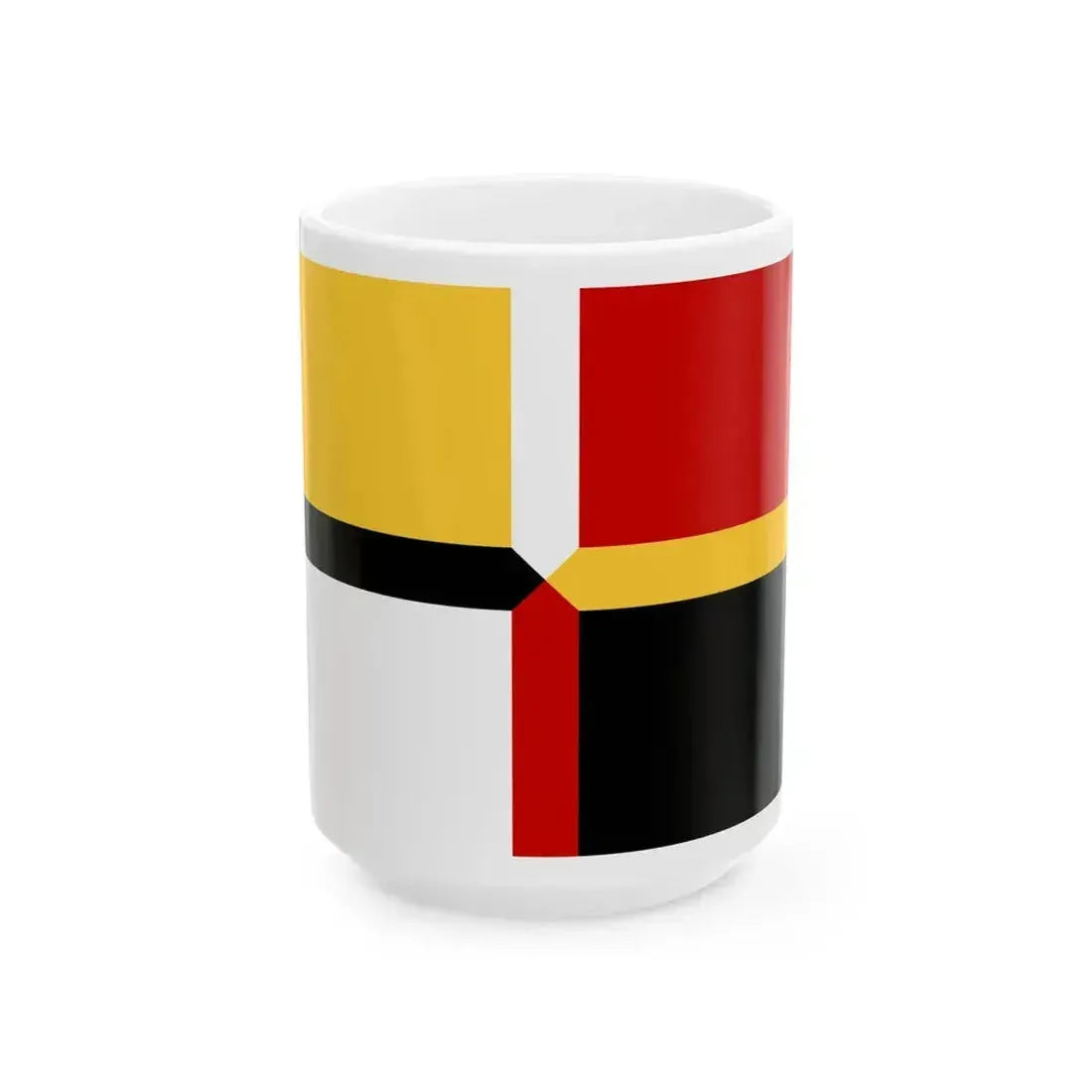 Flag of Frederick County Maryland (United States) White Coffee Mug 15oz - Go Mug Yourself