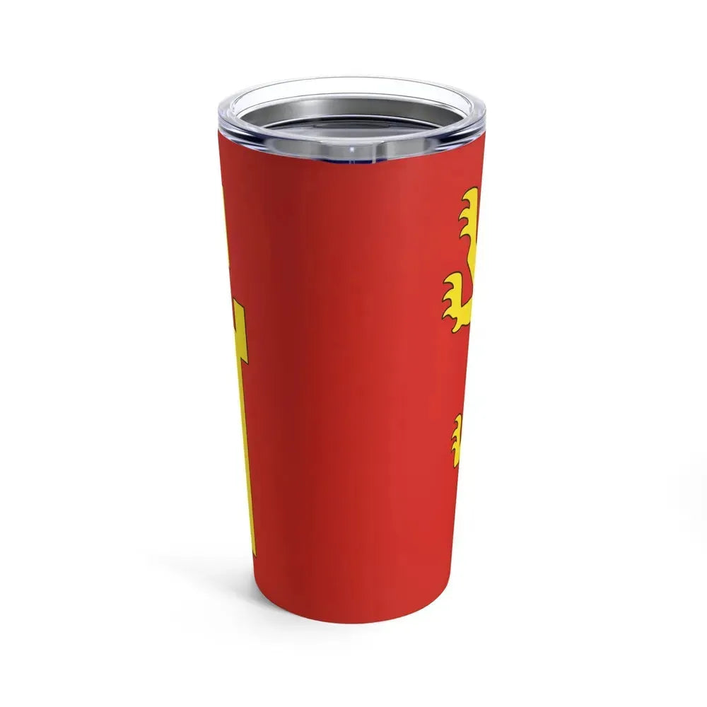 Flag of Fredrikstad Viken Norway - Tumbler 20oz - Go Mug Yourself