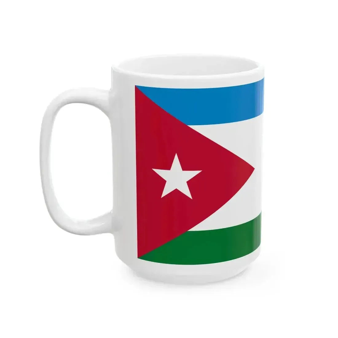 Flag of Free Cuba Alpha 66 Movement (Cuba) White Coffee Mug - Go Mug Yourself