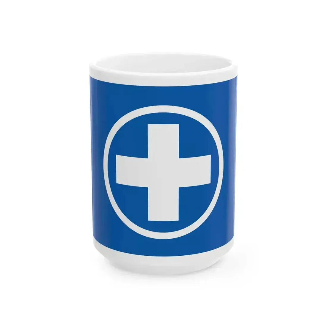 Flag of Freethinkers Party (Greece) White Coffee Mug 15oz - Go Mug Yourself