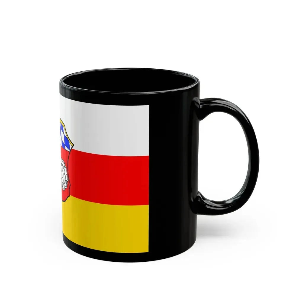 Flag of Freising Germany - Black Coffee Mug - Go Mug Yourself