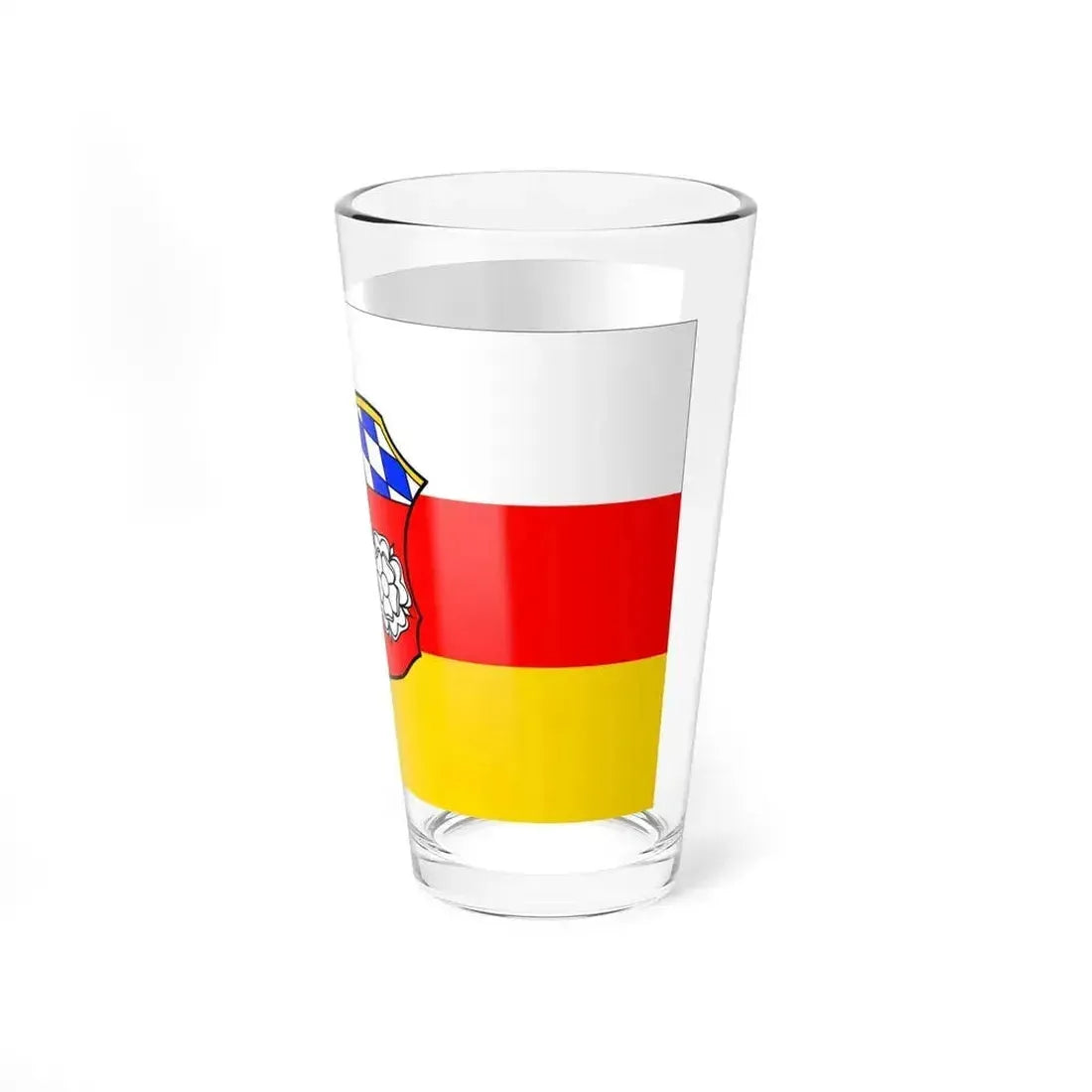 Flag of Freising Germany - Pint Glass 16oz - Go Mug Yourself