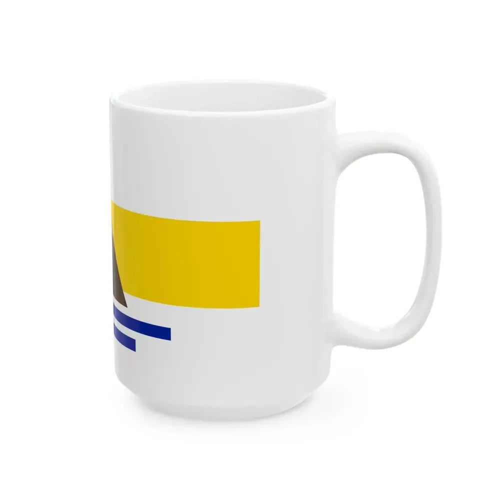 Flag of Fremont County Colorado (United States) White Coffee Mug - Go Mug Yourself