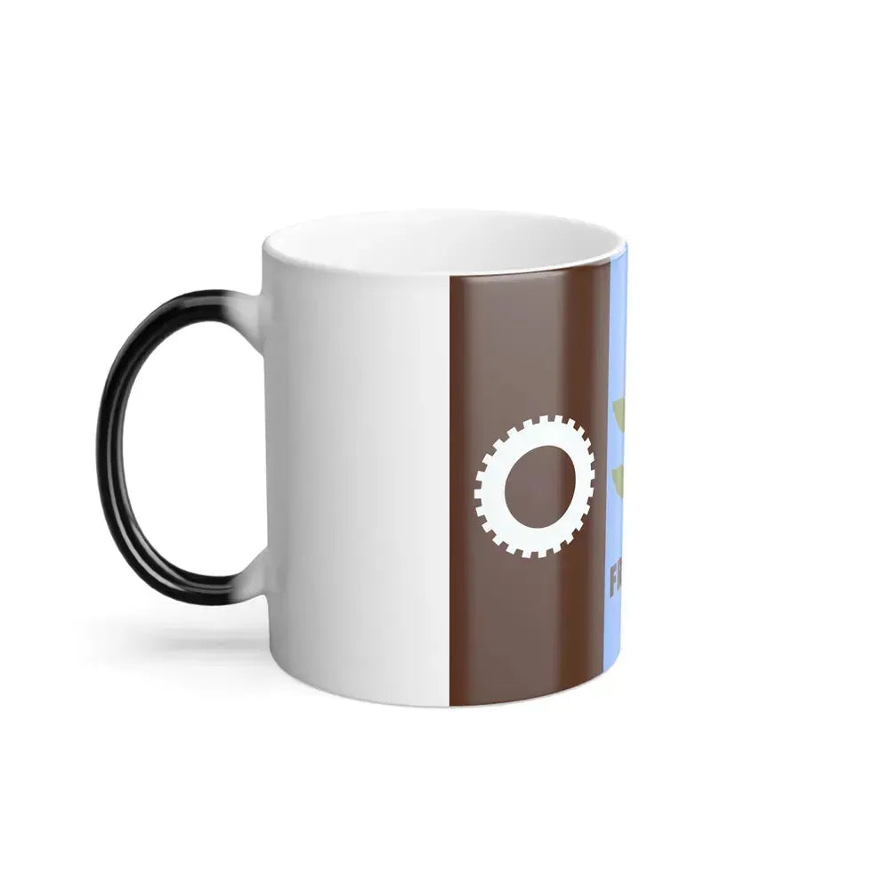 Flag of Fresno, California - Color Changing Coffee Mug - Go Mug Yourself