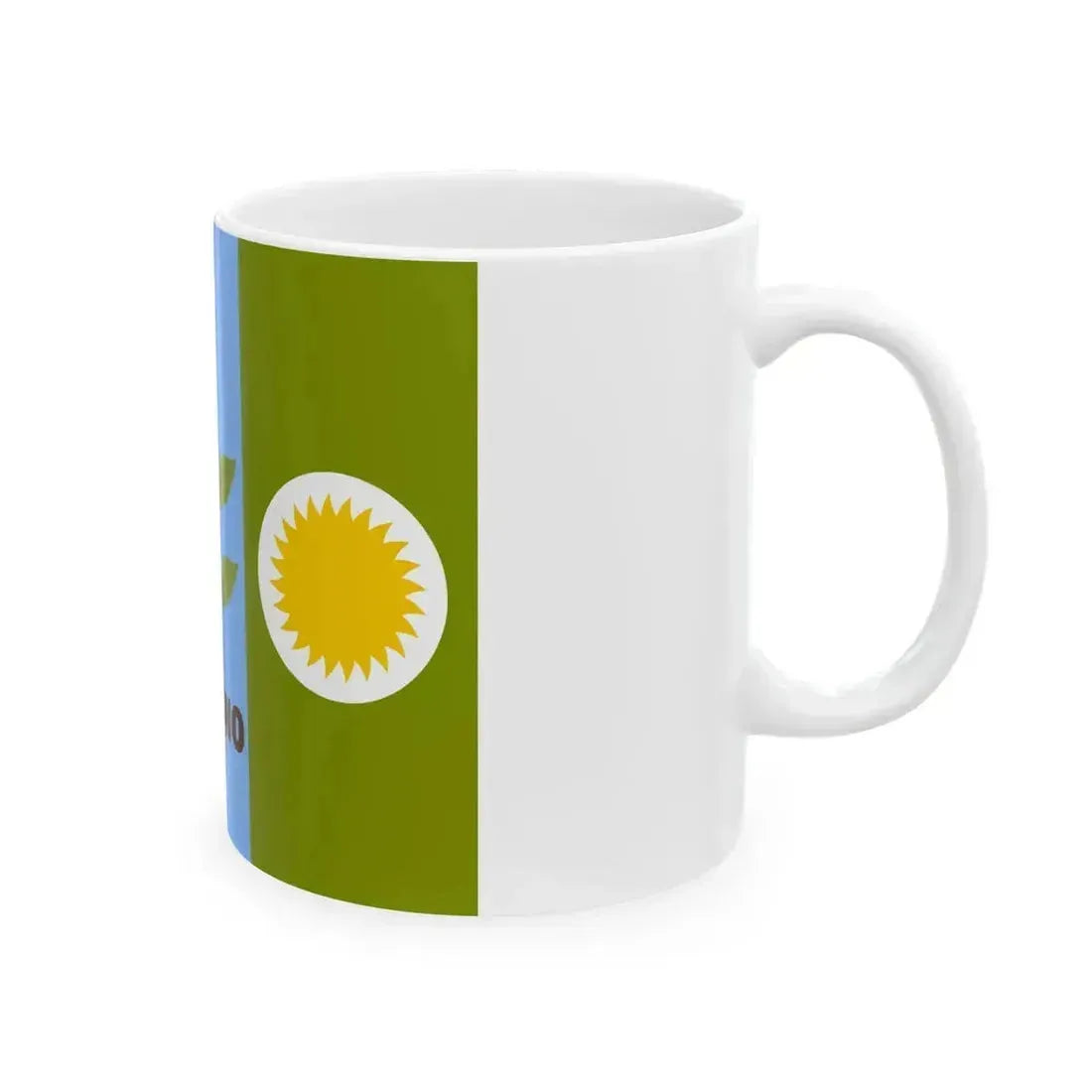 Flag of Fresno California (United States) White Coffee Mug - Go Mug Yourself