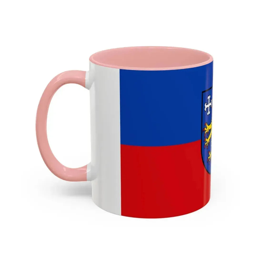 Flag of Friesland 2 Germany - Accent Coffee Mug - Go Mug Yourself