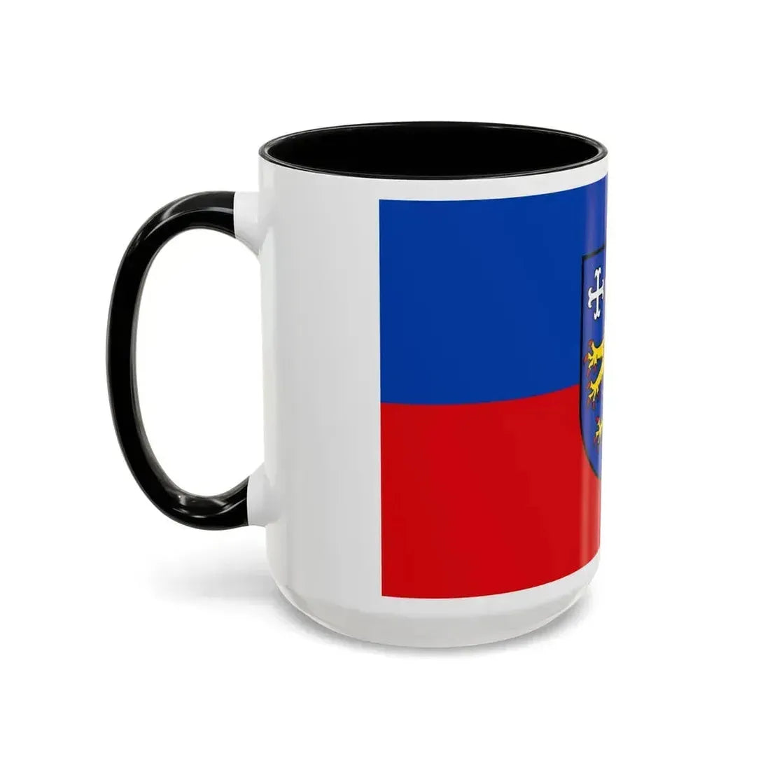 Flag of Friesland 2 Germany - Accent Coffee Mug - Go Mug Yourself