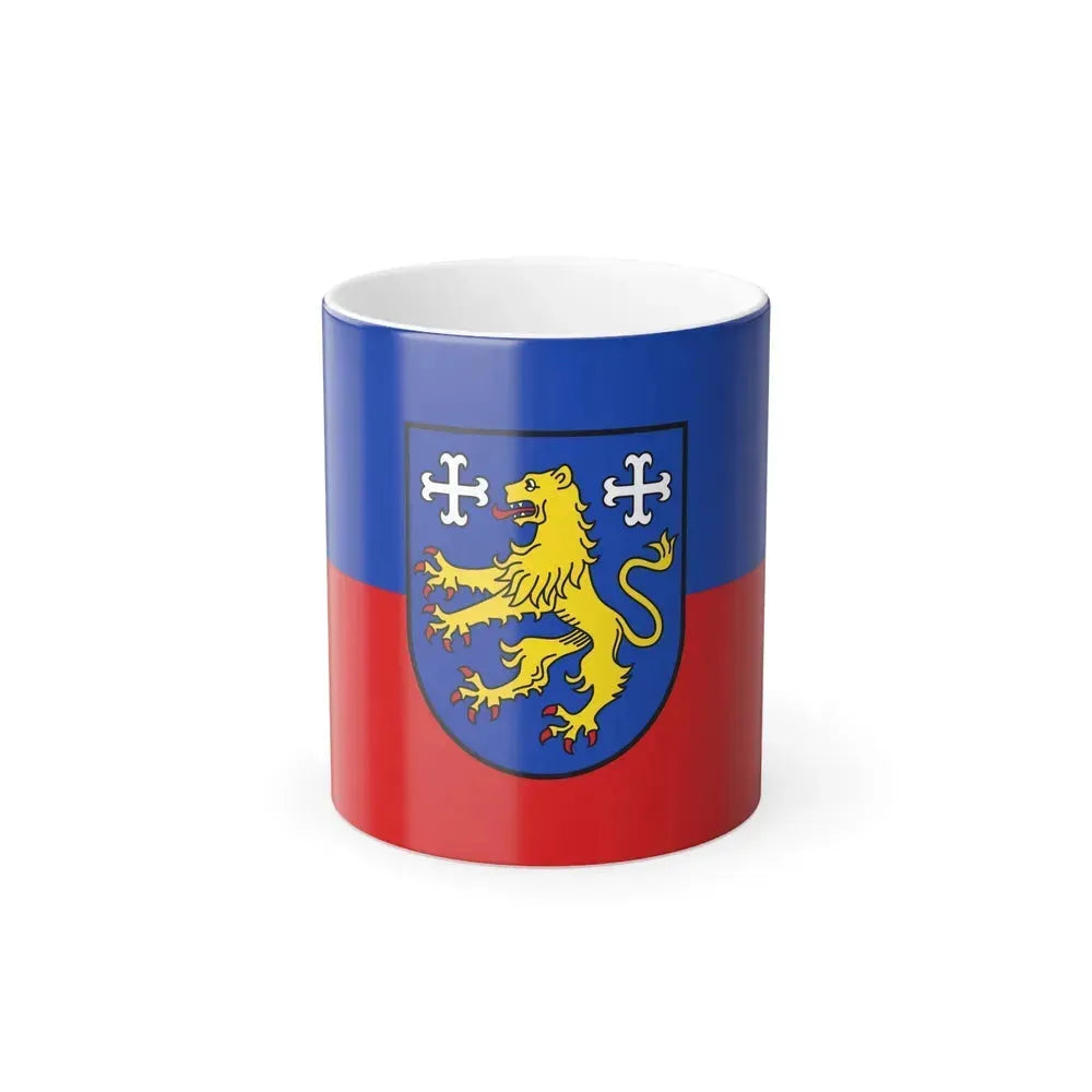 Flag of Friesland 2 Germany - Color Changing Coffee Mug 11oz - Go Mug Yourself