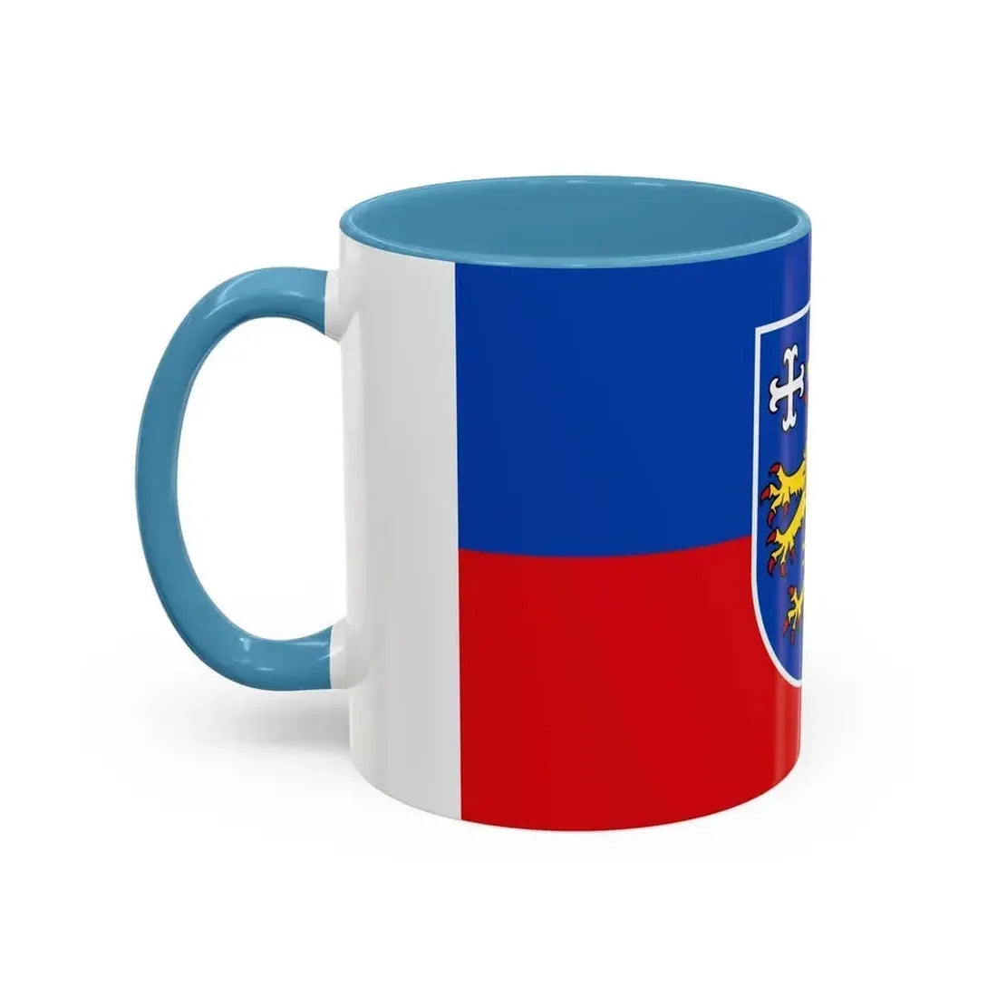 Flag of Friesland Germany - Accent Coffee Mug - Go Mug Yourself