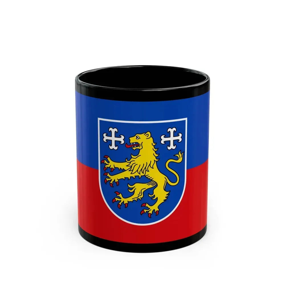 Flag of Friesland Germany - Black Coffee Mug 11oz - Go Mug Yourself