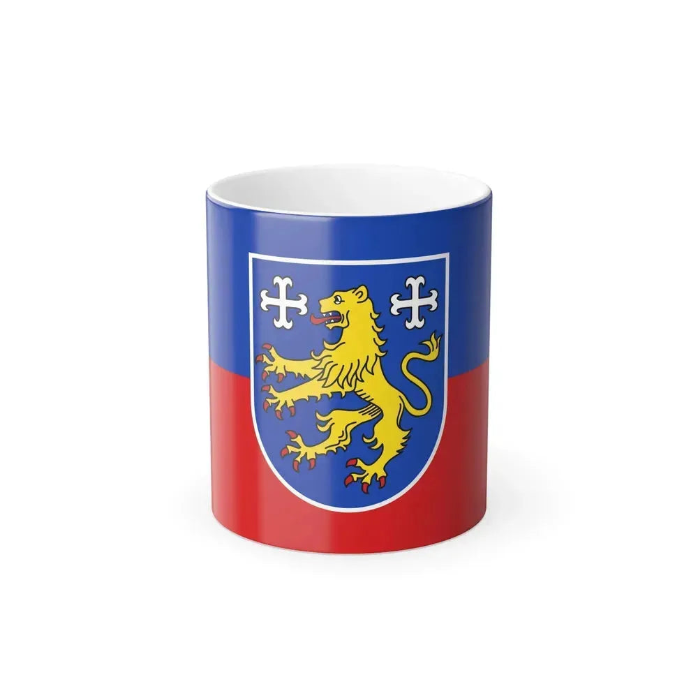 Flag of Friesland Germany - Color Changing Coffee Mug 11oz - Go Mug Yourself