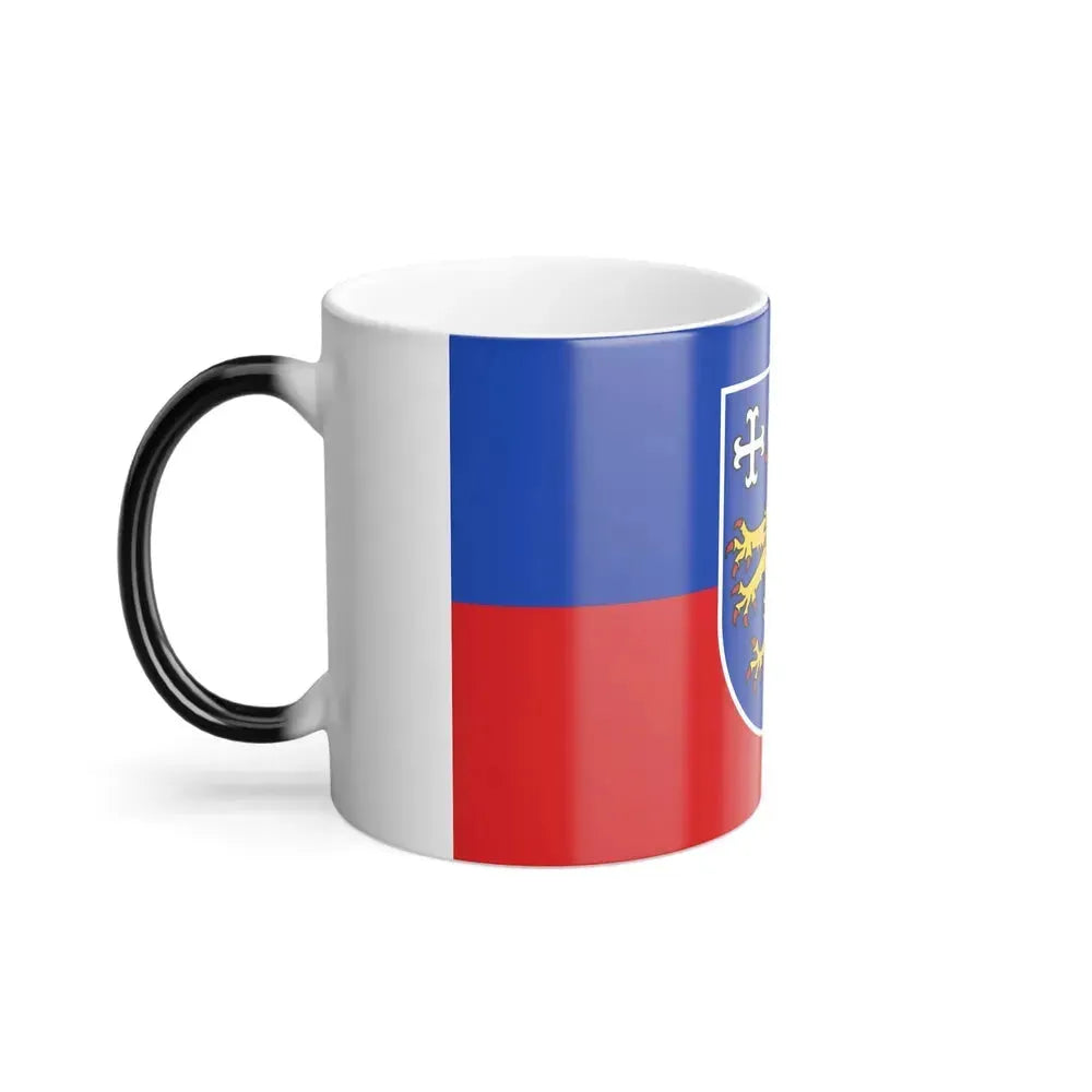 Flag of Friesland Germany - Color Changing Coffee Mug - Go Mug Yourself