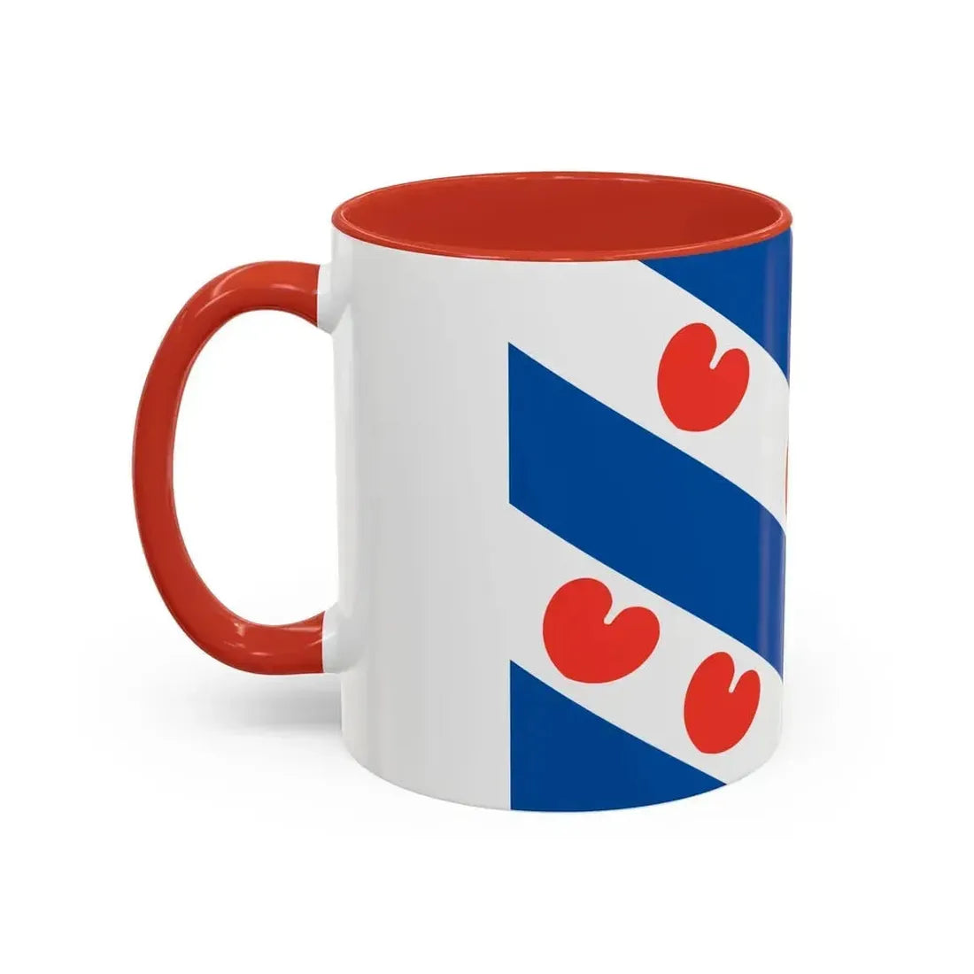 Flag of Friesland Netherlands - Accent Coffee Mug - Go Mug Yourself
