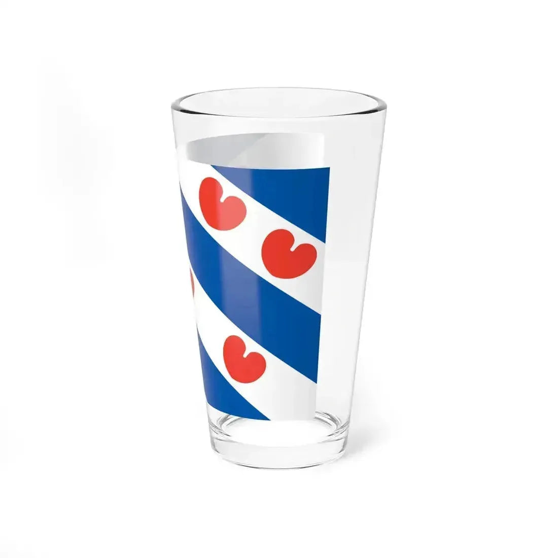 Flag of Friesland Netherlands - Pint Glass 16oz - Go Mug Yourself