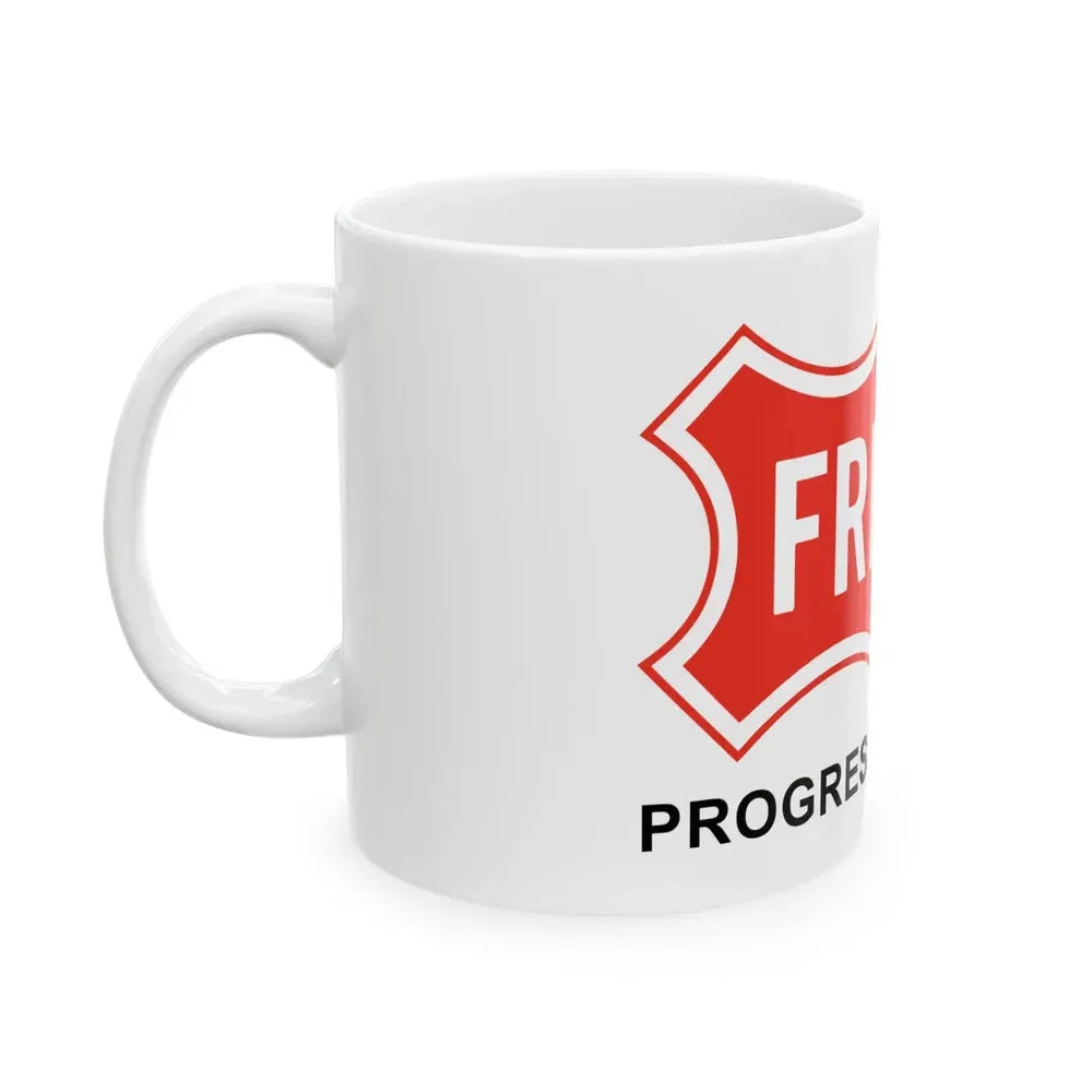Flag of Frisco Texas (United States) White Coffee Mug - Go Mug Yourself