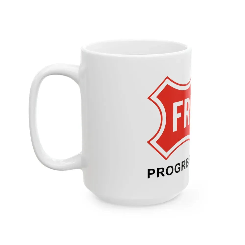 Flag of Frisco Texas (United States) White Coffee Mug - Go Mug Yourself