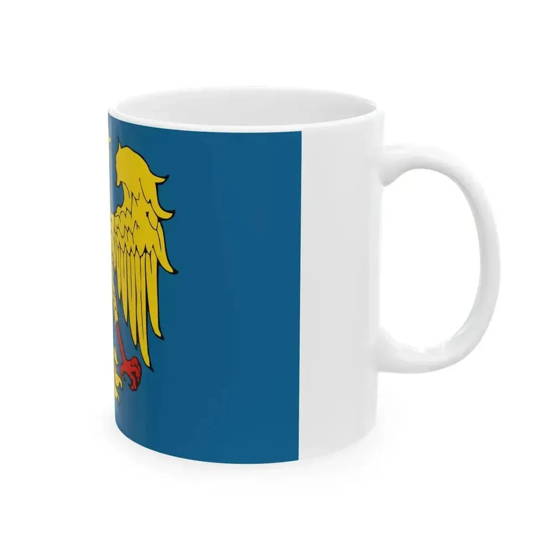 Flag of Friuli Lega Nord (Italy) White Coffee Mug - Go Mug Yourself
