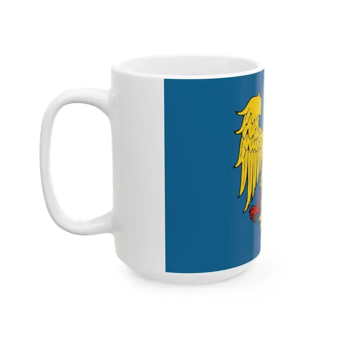 Flag of Friuli Lega Nord (Italy) White Coffee Mug - Go Mug Yourself