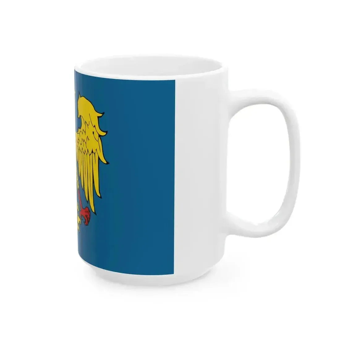 Flag of Friuli Lega Nord (Italy) White Coffee Mug - Go Mug Yourself