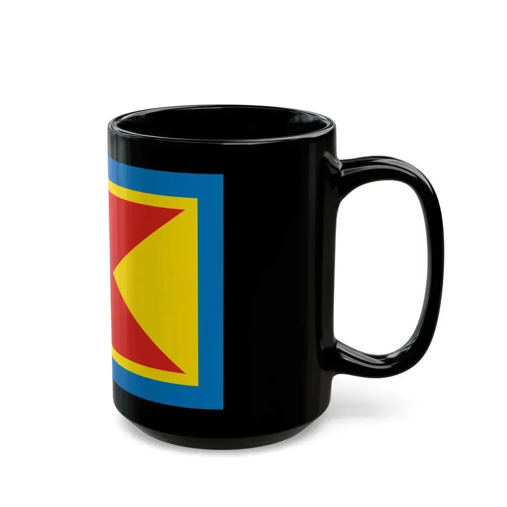 Flag of Frombork Poland - Black Coffee Mug - Go Mug Yourself