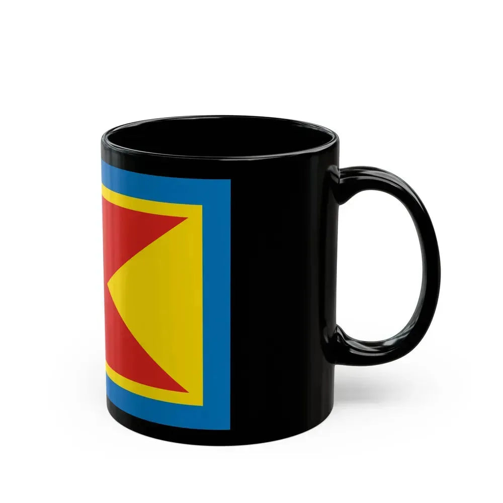 Flag of Frombork Poland - Black Coffee Mug - Go Mug Yourself