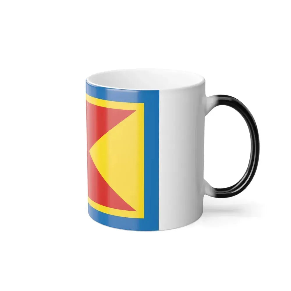 Flag of Frombork Poland - Color Changing Coffee Mug - Go Mug Yourself