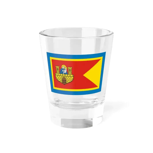 Flag of Frombork Poland - Shot Glass 1.5oz 1.5oz - Go Mug Yourself