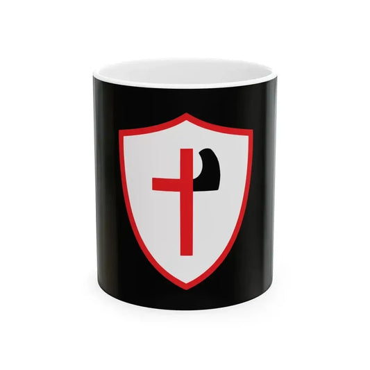 Flag of Frontal Action (Italy) White Coffee Mug 11oz - Go Mug Yourself
